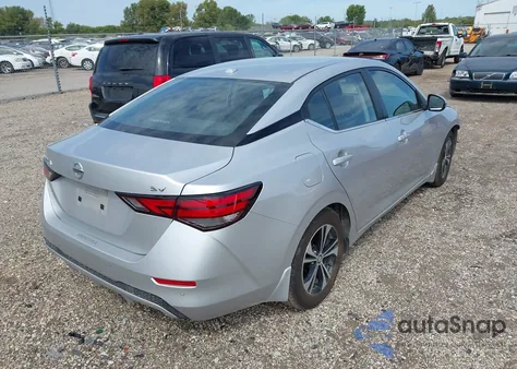 2021 Nissan Sentra Sv Xtronic Cvt z USA, uszkodzony, nr VIN 3N1AB8CV7MY209089